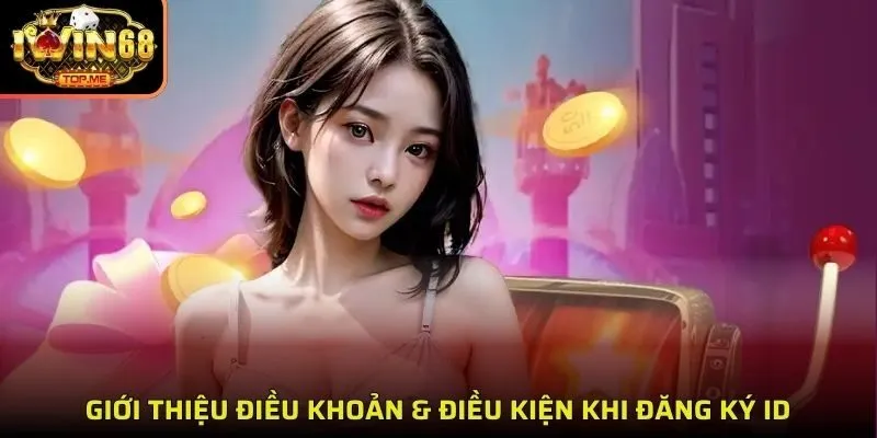 Giới thiệu điều khoản & điều kiện khi đăng ký ID